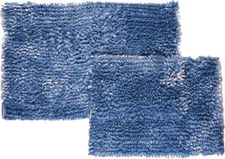 Popular Bath Popular Home 2pc La Monte Rug Set Steel Blue - Popular Bath