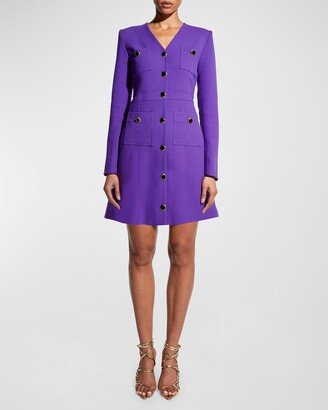 Simone Wool Mini Dress