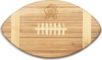 Maryland Terrapins Touchdown! Football Cutting Board & Serving Tray - Brown