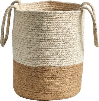 12 Handmade Natural Cotton Woven Basket Planter