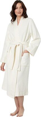 Quilted Infinity Robe (Cream) Women's Robe