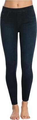 Jean-ish Ankle Leggings (Twilight Rinse) Women's Clothing