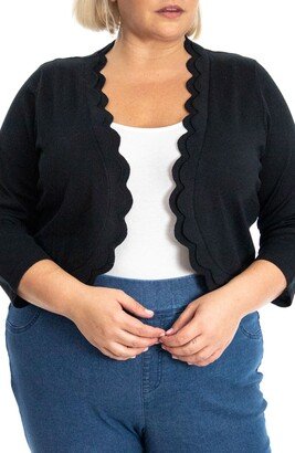 Scallop Bolero Cardigan