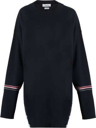 Crewneck Knitted Jumper-DH