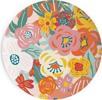 Salad Plates: Liberty Florals Salad Plate, Multicolor