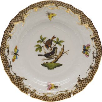 Rothschild Bird Brown Motif 4 Bread & Butter Plate