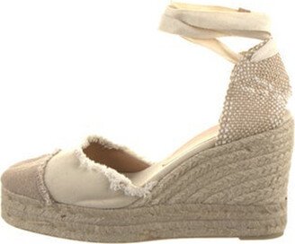 Canvas Grosgrain Trim Espadrilles