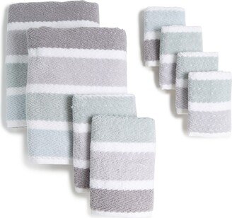 8-Piece Cotton Bundle Towel Set