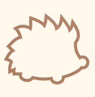 Hedgehog Head Cookie Cutter