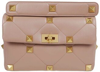 Garavani Roman Stud Quilted Crossbody Bag-AB