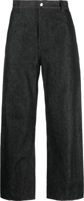 Cortes wide-leg organic cotton jeans