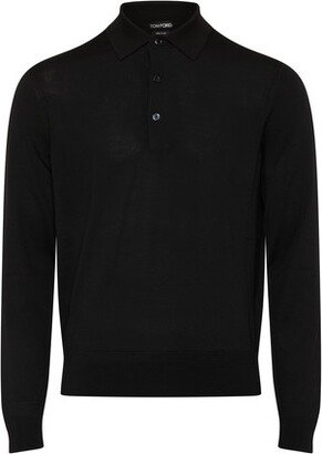 Long-sleeved polo shirt-AA