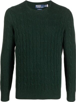 Cable-Knit Cashmere Jumper-AE