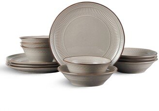 Easton 12 Piece Dinnerware Set