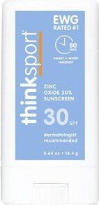 thinksport Mineral Sunscreen Stick - SPF 30 - 0.64oz