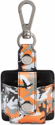 camouflage-print AirPods case