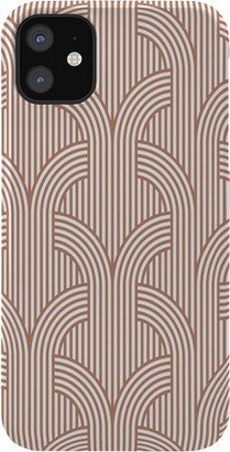 Marta Barragan Camarasa Terracotta retro lines Snap iPhone 11 Case