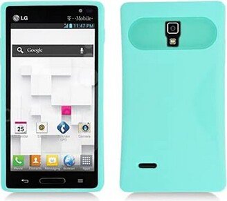 Aimo Wireless Hybrid Night Glow Case for LG optimus L9 - Light Green