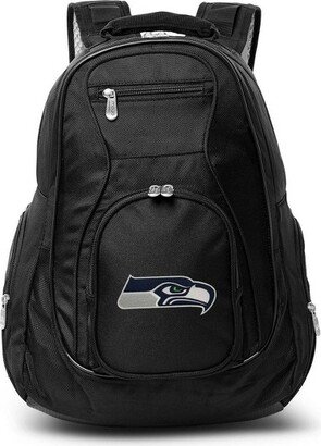 NFL Seattle Seahawks Premium 19 Laptop Backpack - Black