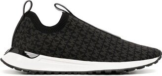 Miles logo-print slip-on sneakers