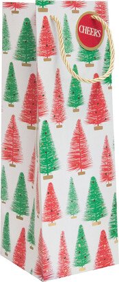 4-3/4 x 3-1/2 x 14 h Design Design Brush Trees Red/White/Green