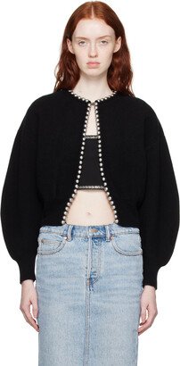 Black Ball Chain Cardigan