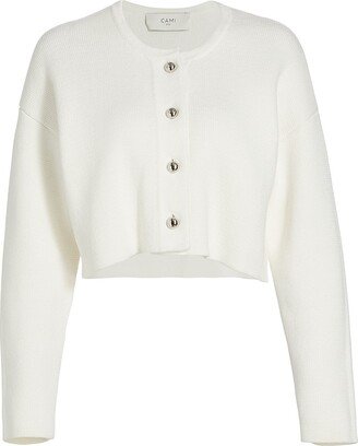 Hara Cotton Crop Cardigan