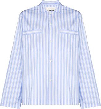 Striped Organic Cotton Pajama Shirt