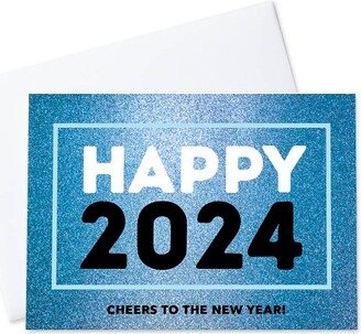 CEO Cards New Year Greeting Card Box Set of 25 Cards & 26 Envelopes - N1906