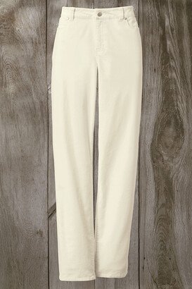 Women's Laona Velveteen Jeans - Winter White - 4P - Petite Size