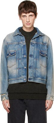 Blue Décortiqué Denim Jacket