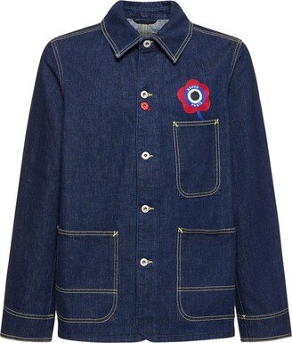 KENZO PARIS Target cotton denim jacket