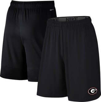 Men's Black Georgia Bulldogs College Primary Logo 2.0 Fly Performance Shorts