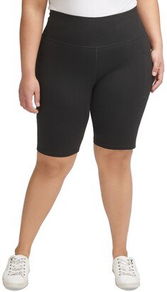 Performance Plus Size Pocket Bicycle Shorts