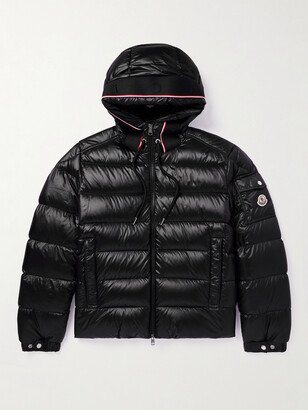 Pavin Logo-Appliquéd Quilted Shell Hooded Down Jacket