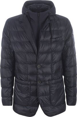 Hooded Quilted Jacket-AH