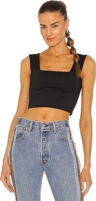 Wide Strap Crop Top