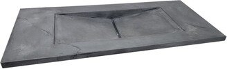 Wedge Sink, Bathroom Vanity, Vanity Ramp Concrete Sink