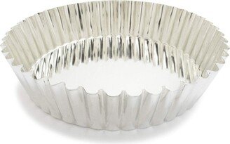 Gobel Round Fluted Tart Deep Quiche Pan with Loose Removable Bottom, 9.75