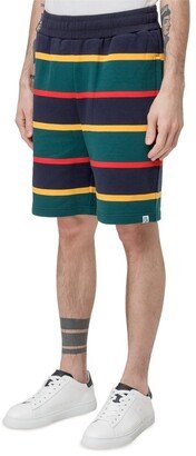 Striped Track Shorts