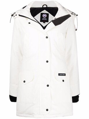 Logo-Patch Padded Coat-AD