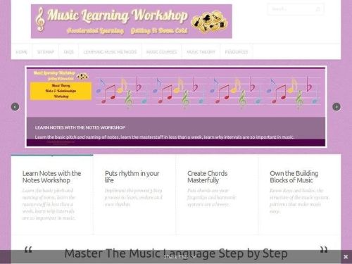Musiclearningworkshop.com Promo Codes & Coupons