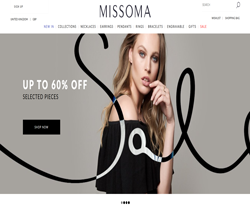 Missoma Promo Codes & Coupons