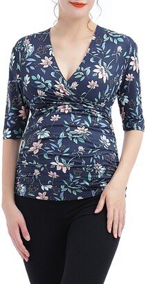 Essential Ruched Maternity/Nursing Top