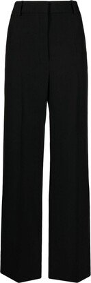 Straight-Leg Wool Trousers-AD