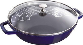 Cast Iron 4.5-qt Perfect Pan - Dark Blue