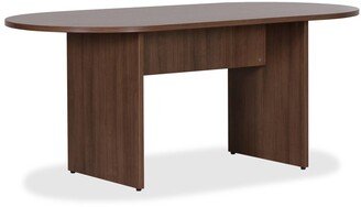 Essentials Series Walnut Oval Conference Table