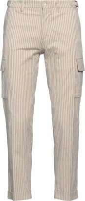 Cropped Pants Beige-AQ