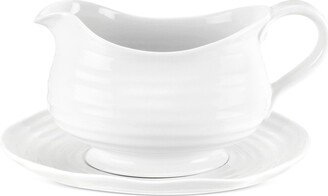 Dinnerware, Sophie Conran White Gravy Boat and Stand