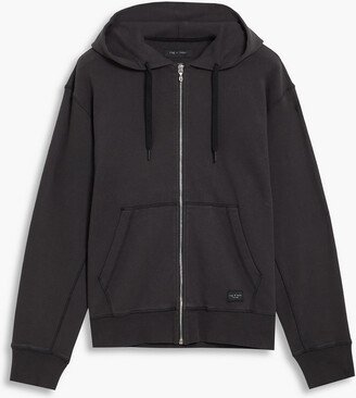 Archetyle Damon cotton-jersey zip-up hoodie